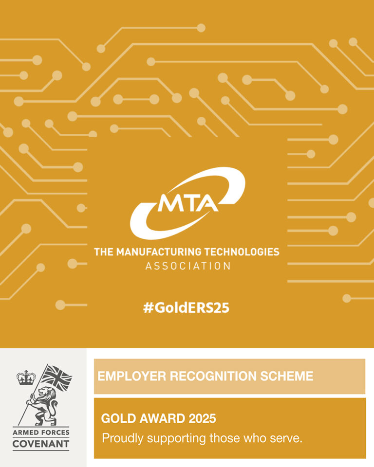 The Manufacturing Technologies Association Awarded Gold! - MTA